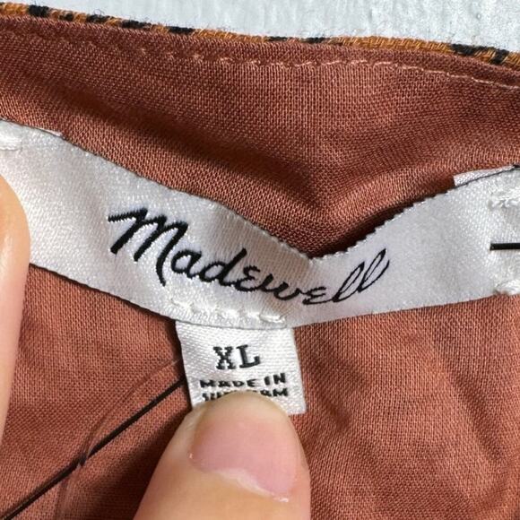 NWT Madewell Ruffle-Waist Babydoll Cami Dress in Gathered Blooms - Picture 5 of 7